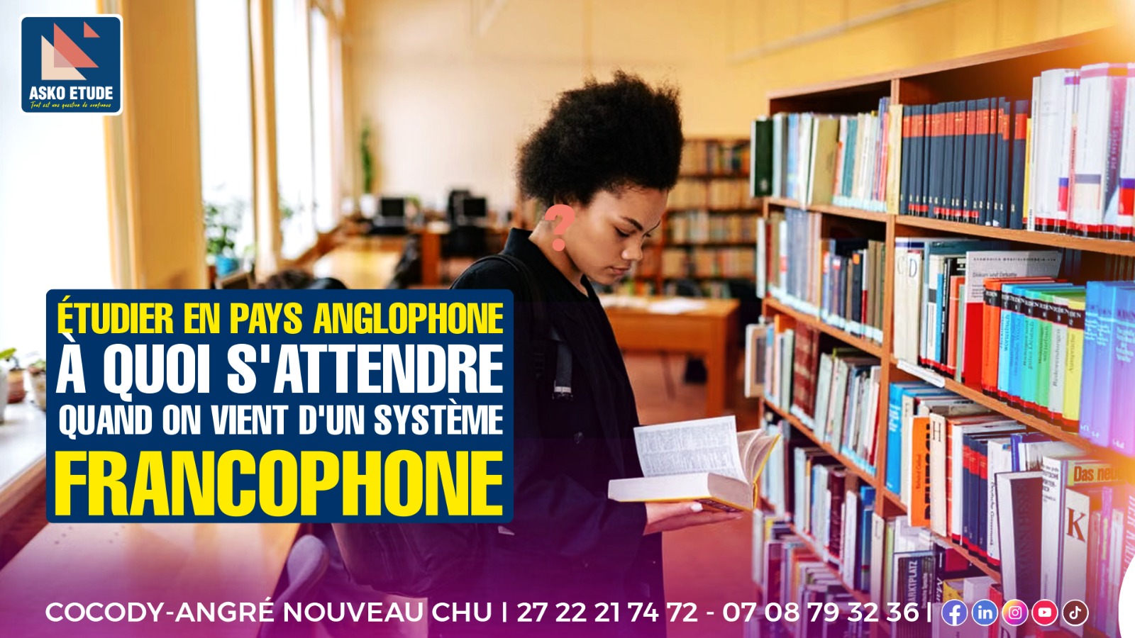 Étudier en pays anglophone: à quoi s'attendre quand on vient d'un système francophone